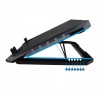 Đế Tản Nhiệt Laptop S900 2 Quạt Lớn Siêu Mát Có Đèn Led 7 Màu 2 Bên Quạt