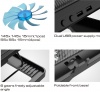 QUẠT TẢN NHIỆT LAPTOP COOLING PAD NCP-065 MÀU ĐEN