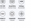 Bộ chuyển đổi USB-C sang 3xUSB 3.0+HDMI hỗ trợ 8K Ugreen 50629