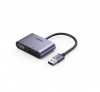 Cáp chuyển USB sang HDMI + VGA Ugreen 20518