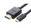 Cable Micro HDMI sang HDMI Ugreen 30102 dài 1,5m