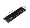 SSD Kingston 2TB M.2 2280 PCIe Gen 4x4 SKC3000D/2048G