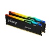 Ram PC Kingston Fury Beast RGB XMP DDR5 32GB (2x16GB) 6400MHz KF564C32BBAK2-32