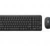 Bộ bàn phím chuột không dây Logitech MK250 Bluetooth Graphite 