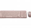 Bộ bàn phím chuột không dây Logitech MK250 Bluetooth Rose