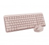 Bộ bàn phím chuột không dây Logitech MK250 Bluetooth Rose