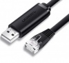 Cáp Lập Trình Console USB To RJ45 FTDI Ugreen 50773 1,5m