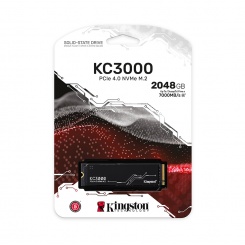 SSD Kingston 2TB M.2 2280 PCIe Gen 4x4 SKC3000D/2048G
