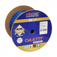 Cáp mạng APTEK 6E FTP 305m 630-2104-1