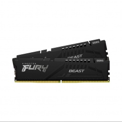 Ram PC Kingston Fury Beast Black 32GB (2x16GB) 5200MHz DDR5 KF552C40BBK2-32