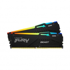 Ram PC Kingston Fury Beast RGB XMP DDR5 32GB (2x16GB) 6400MHz KF564C32BBAK2-32