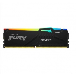 Ram PC Kingston Fury Beast RGB 16GB 5600MHz DDR5 KF556C40BBA-16