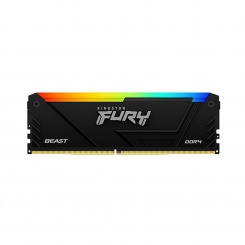 Ram PC Kingston Fury Beast RGB 8GB 3600MHz DDR4 KF436C17BB2A/8