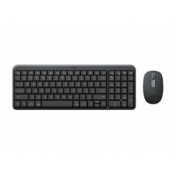 Bộ bàn phím chuột không dây Logitech MK250 Bluetooth Graphite 