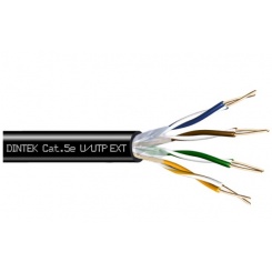 Cáp mạng treo ngoài trời có gel chống ẩm DINTEK 5E 305m 1101-03024