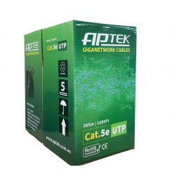 Cáp mạng APTEK 5E UTP lõi đồng nguyên chất 530-1101-3