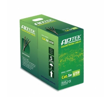 Cáp mạng APTEK 5E UTP lõi đồng nguyên chất 530-1101-2