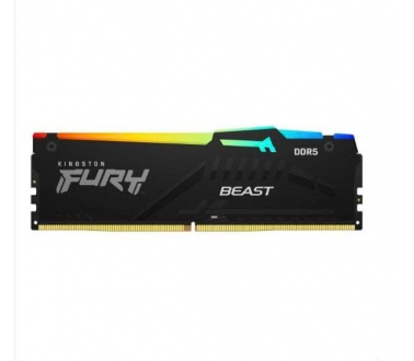 Ram PC Kingston Fury Beast RGB 8GB 5600MHz DDR5 KF556C40BBA-8