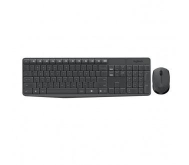 Bộ bàn phím và chuột không dây Logitech MK235
