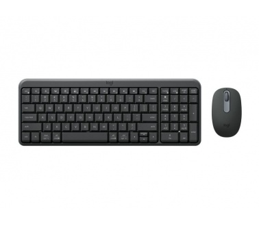 Bộ bàn phím chuột không dây Logitech MK250 Bluetooth Graphite 