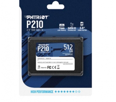 SSD PATRIOT P210 512GB 2.5 inch Sata 3 P210S512