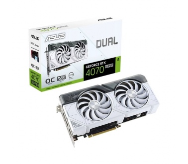 VGA Asus 12GB DUAL-RTX4070S-O12G-WHITE